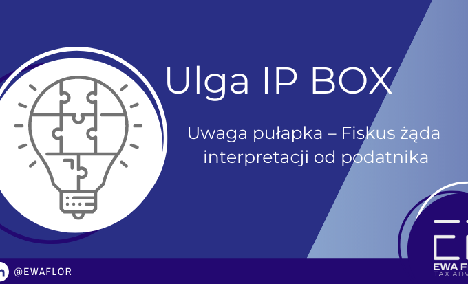 Ulga IP BOX