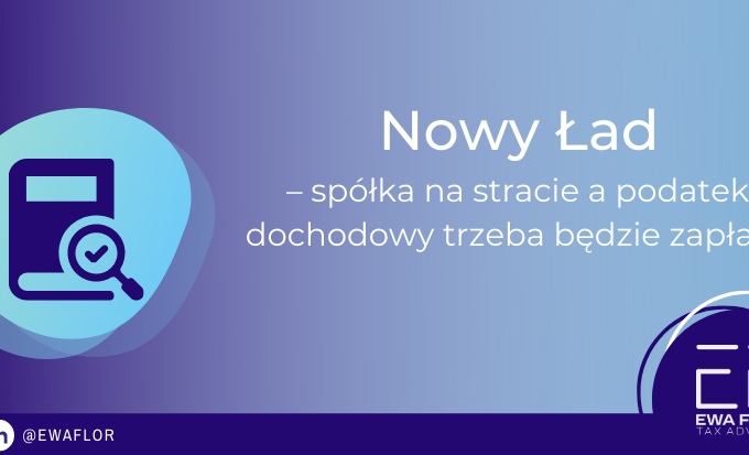 Nowy Ład_ spółka na stracie a podatek dochodowy trzeba będzie zapłacić