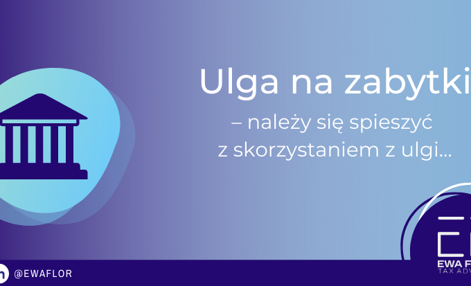 Ulga na zabytki_Ewa Flor