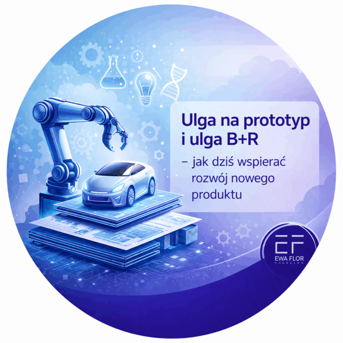 Grafika: Ulga na prototyp i ulga B+R – jak dziś wspierać rozwój nowego produktu
